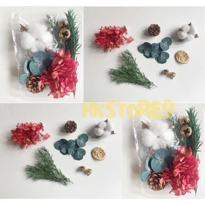Set Hoa Lá Khô Trang Trí DIY – Phụ Kiện Làm Nến Thơm, Thiệp & Đồ Thủ Công Cao Cấp